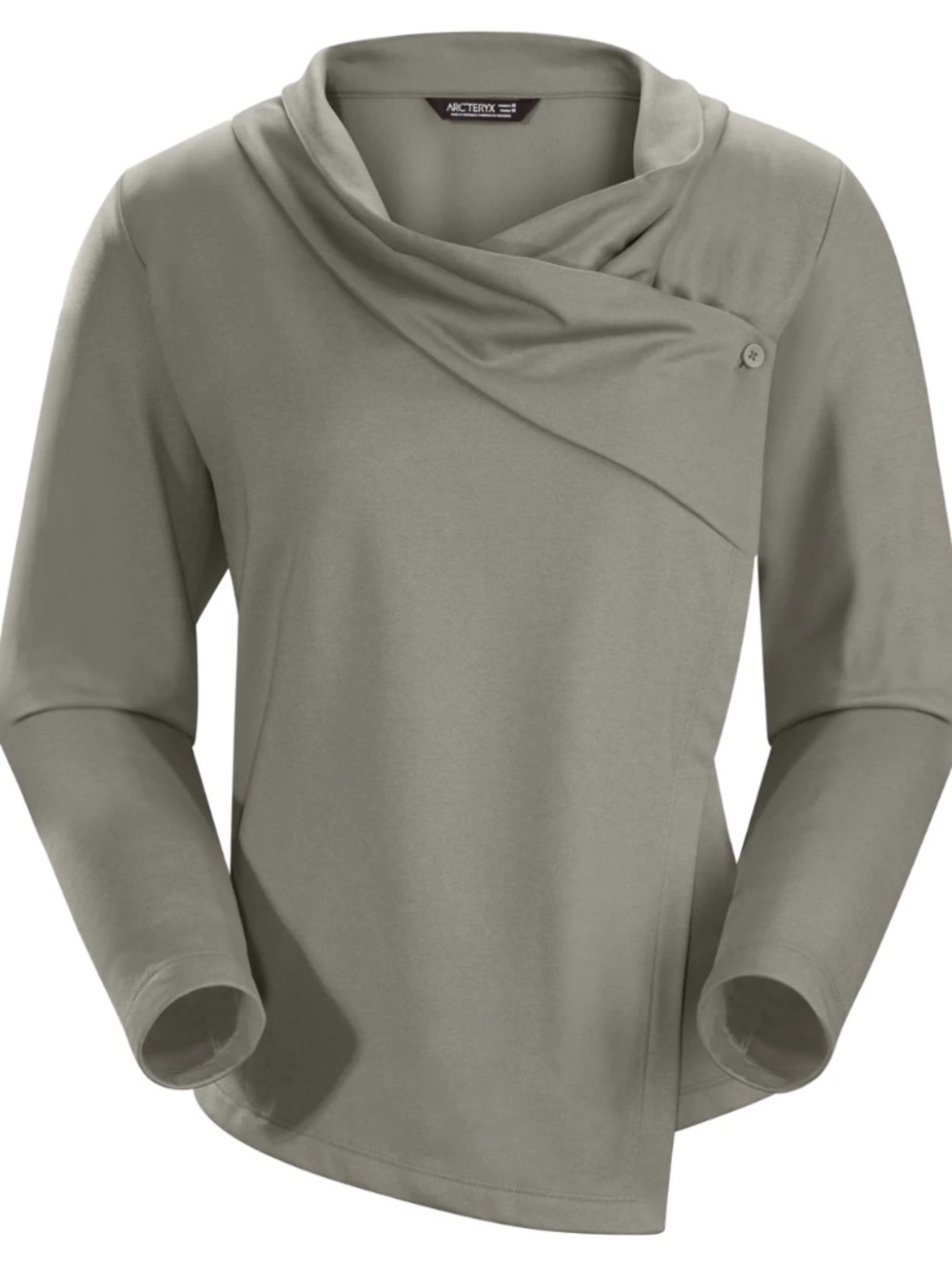 Arc’teryx Yonge LS Wrap Sz L in Brushed Nickel